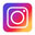 Icoon van het logo van instagram